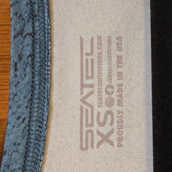 Seatec Blue and Black Fishing Shirt XS - Picture 3 of 3